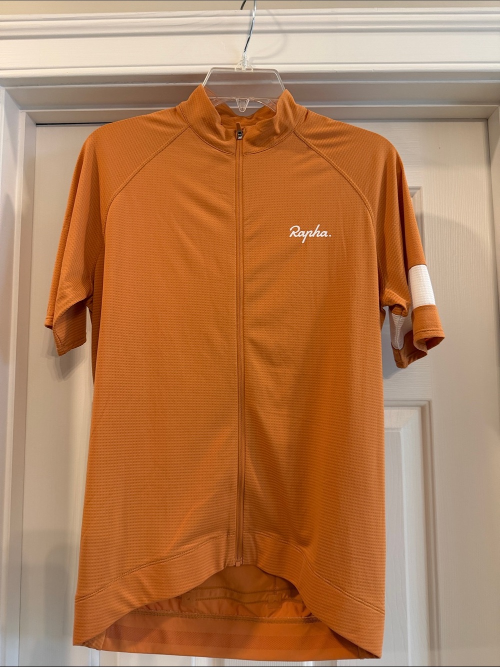 Rapha Men's Short Sleeve Cycling Jersey — Burnt Orange